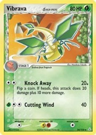 Vibrava (Delta Species) - 54/null [Holon Phantoms] Reverse Holofoil