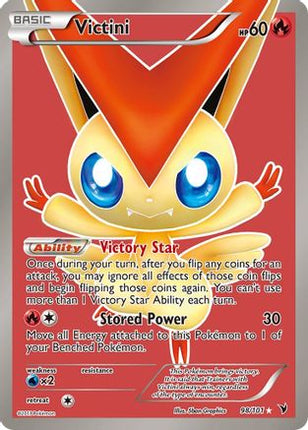 Victini (98 Full Art) - 98/101 [Noble Victories] Holofoil