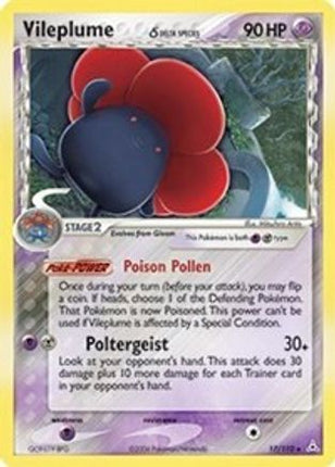 Vileplume (Delta Species) - 17/110 [Holon Phantoms] Reverse Holofoil