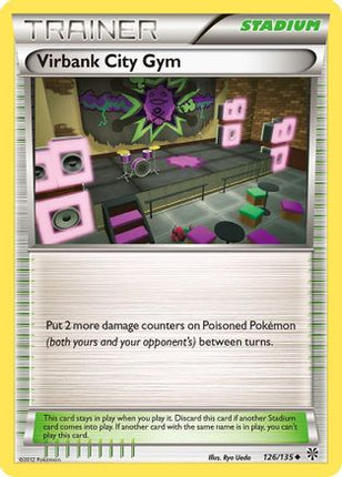 Virbank City Gym - 126/108 [Plasma Storm] Reverse Holofoil