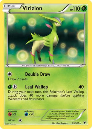 Virizion - 13/101 [Noble Victories] Reverse Holofoil