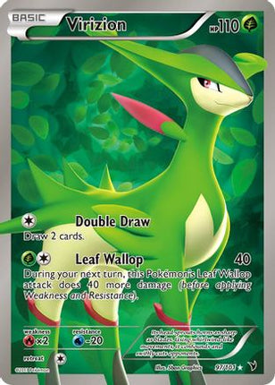 Virizion (Full Art) - 97/101 [Noble Victories] Holofoil