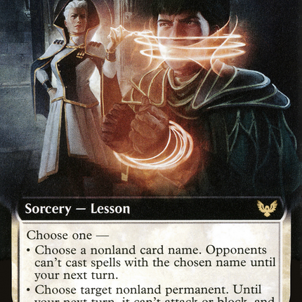 Academic Probation (Extended Art, lesson) [Strixhaven: School of Mages]