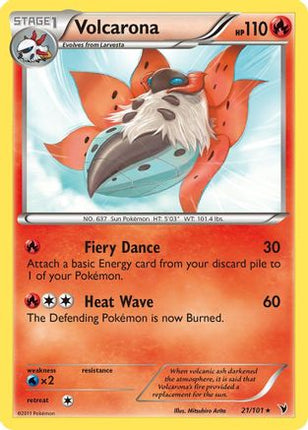 Volcarona - 21/101 [Noble Victories] Reverse Holofoil