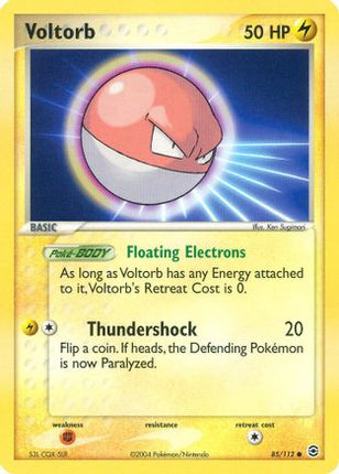Voltorb - 85/112 [FireRed & LeafGreen] Reverse Holofoil