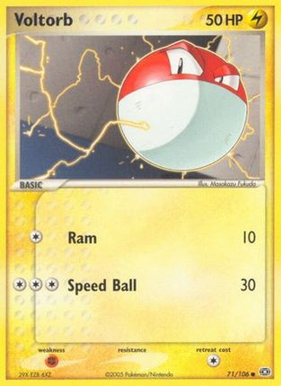 Voltorb - 71/106 [Emerald] Reverse Holofoil