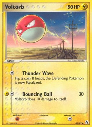 Voltorb - 68/92 [Legend Maker] Reverse Holofoil
