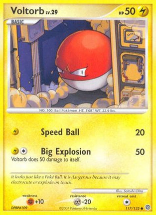 Voltorb - 117/132 [Secret Wonders] Reverse Holofoil