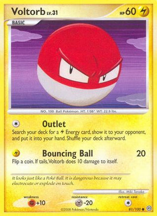 Voltorb (81) - 81/106 [Stormfront] Reverse Holofoil