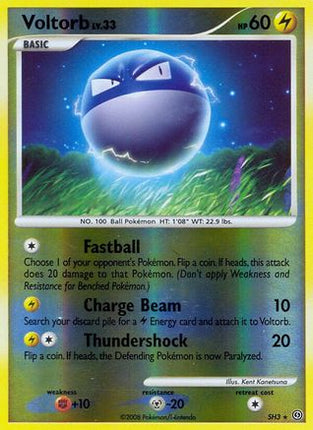 Voltorb (Shiny) - SH3/106 [Stormfront] Reverse Holofoil