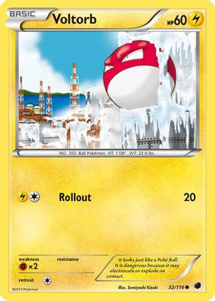 Voltorb - 32/106 [Plasma Freeze] Reverse Holofoil