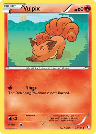 Vulpix - 18/124 [Dragons Exalted] Reverse Holofoil