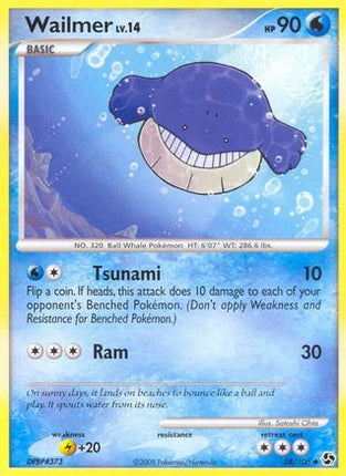 Wailmer - 58/106 [Great Encounters] Reverse Holofoil