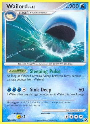 Wailord - 30/106 [Great Encounters] Reverse Holofoil