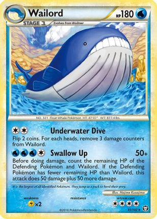 Wailord - 31/106 [Triumphant]