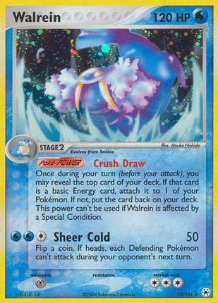 Walrein - 15/null [Hidden Legends] Holofoil