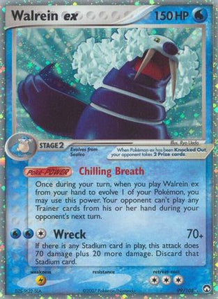Walrein ex - 99/null [Power Keepers] Holofoil