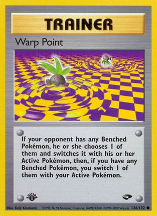 Warp Point - 126/132 [Gym Challenge] 1st Edition