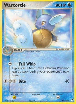 Wartortle - 043/100 [Crystal Guardians]