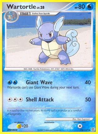 Wartortle - 75/132 [Secret Wonders] Reverse Holofoil