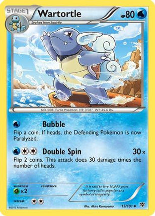 Wartortle - 15/106 [Plasma Blast]