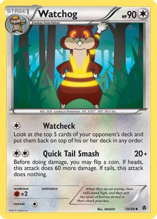 Watchog - 79/98 [Emerging Powers] Reverse Holofoil