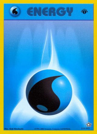 Water Energy - 111/111 [Neo Genesis] 1st Edition