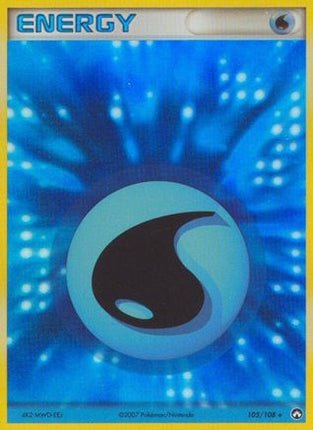Water Energy - 105/108 [Power Keepers] Holofoil