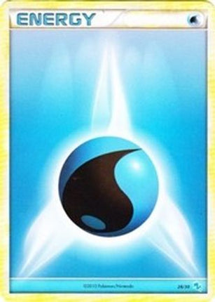 Water Energy (#) 2- HGSS Trainer Kit Gyarados & Raichu