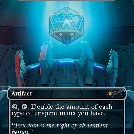 The Allspark (Doubling Cube // Doubling Cube) (Borderless) [Secret Lair Drop]