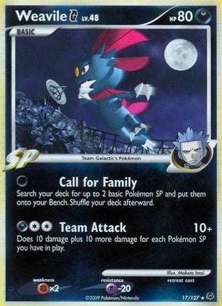 Weavile G - 17/106 [Platinum] Holofoil
