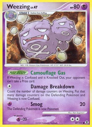 Weezing - 87/106 [Rising Rivals] Reverse Holofoil