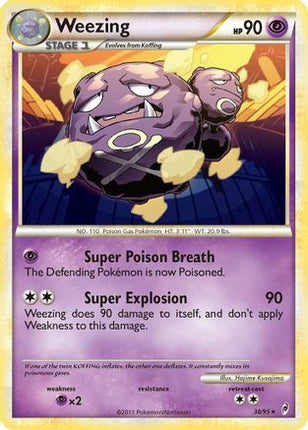 Weezing - 38/95 [Call of Legends] Reverse Holofoil