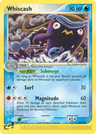 Whiscash - 48/97 [Dragon] Reverse Holofoil