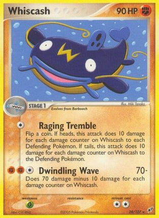 Whiscash - 28/107 [Deoxys] Reverse Holofoil