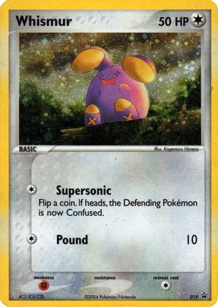 Whismur - 019 (EX Deck Tin) - 19/null [Nintendo Promos] Holofoil