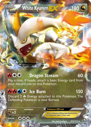 White Kyurem EX - 101/106 [Legendary Treasures] Holofoil