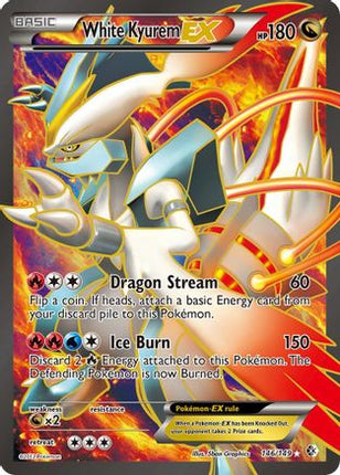 White Kyurem EX (146 Full Art) - 146/149 [Boundaries Crossed] Holofoil