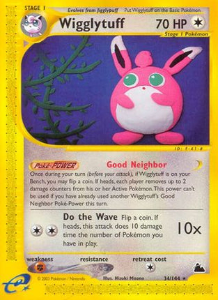 Wigglytuff - 34/144 [Skyridge]