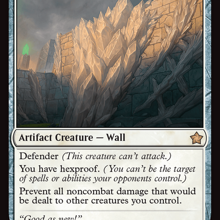 Crystal Barricade [Foundations] Foil