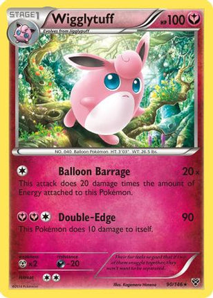Wigglytuff (90) - 90/106 [XY Base Set] Reverse Holofoil