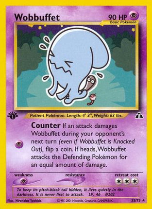 Wobbuffet (35) - 35/75 [Neo Discovery] Unlimited