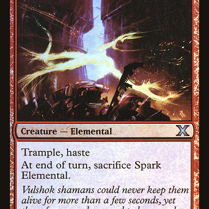 Spark Elemental [Tenth Edition] Foil