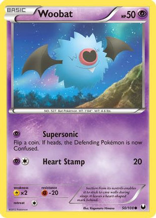 Woobat - 50/108 [Dark Explorers]