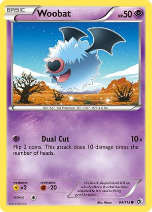 Woobat - 64/106 [Legendary Treasures]