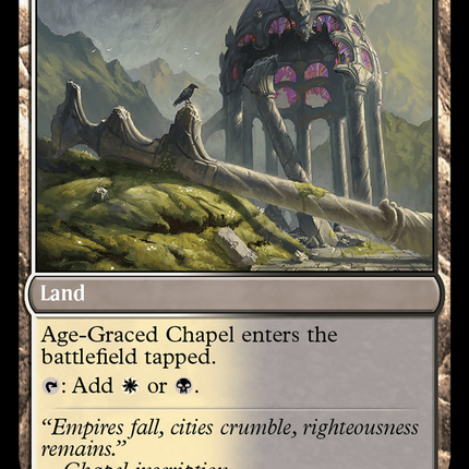 Glasswing Grace // Age-Graced Chapel [Modern Horizons 3]