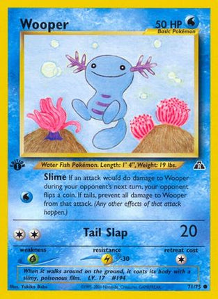 Wooper - 71/75 [Neo Discovery] Unlimited