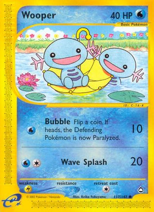 Wooper (117) - 117/147 [Aquapolis]