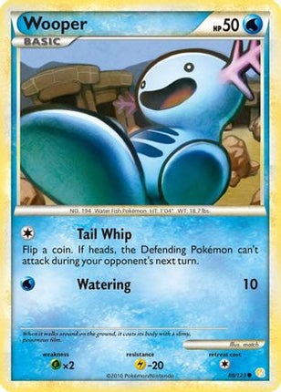 Wooper - 88/106 [HeartGold SoulSilver] Reverse Holofoil