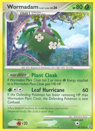 Wormadam Plant Cloak - 41/132 [Secret Wonders] Reverse Holofoil